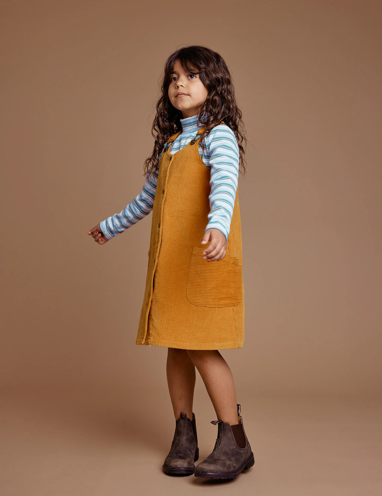 goldie ace polly corduroy pinafore