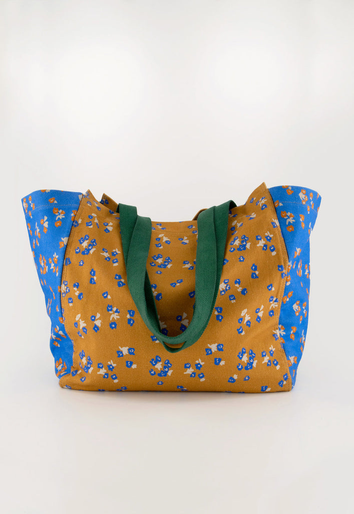 Nancybird Colourblock Carryall Mini Flowers