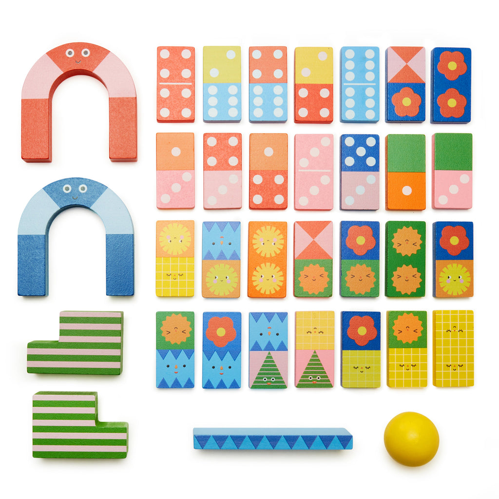 
kidoki  Topple Twist Dominoes