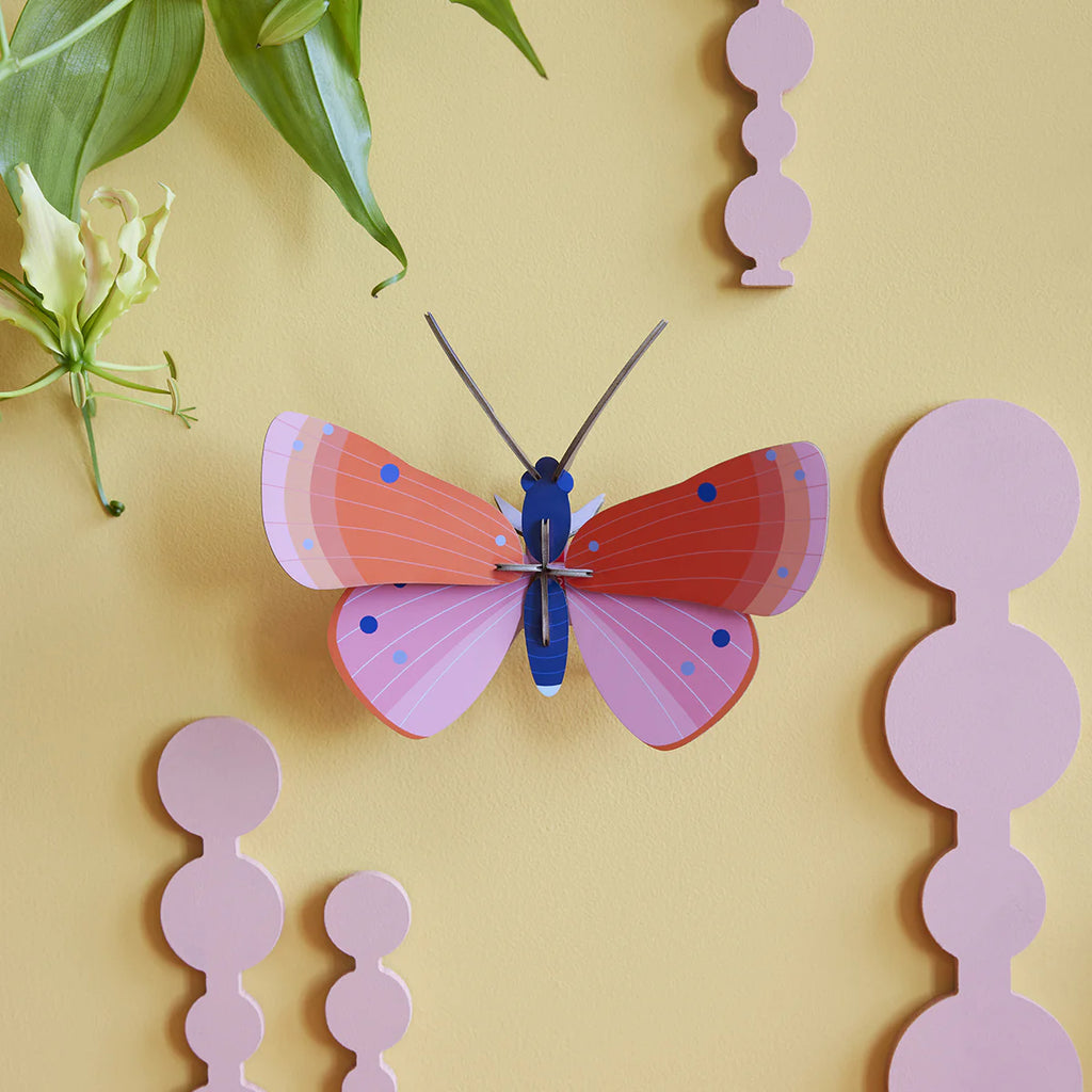 Studio ROOF  Wall Art Butterflies speckled copper butterfly