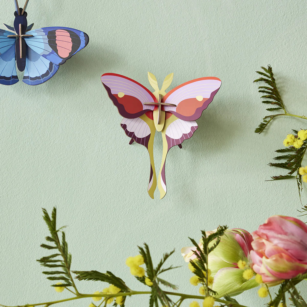 Studio ROOF Wall Art Butterflies Lilac Comet Buttefly