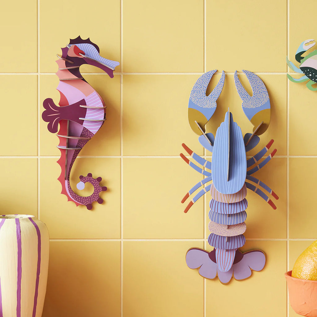 Studio ROOF  Wall Art Sea Creatures  Coraline Seahorse