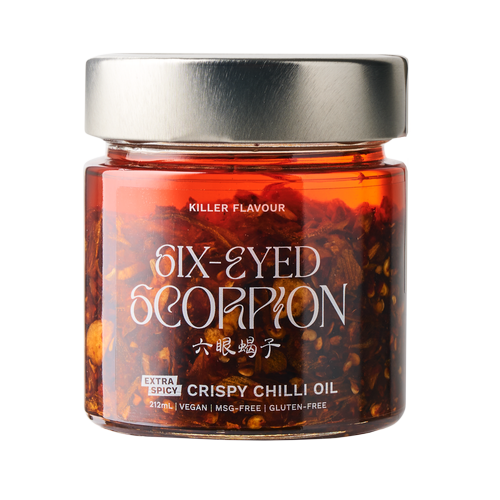 Six Eyed Scorpion Extra Spicy Chilli Oil Crispy