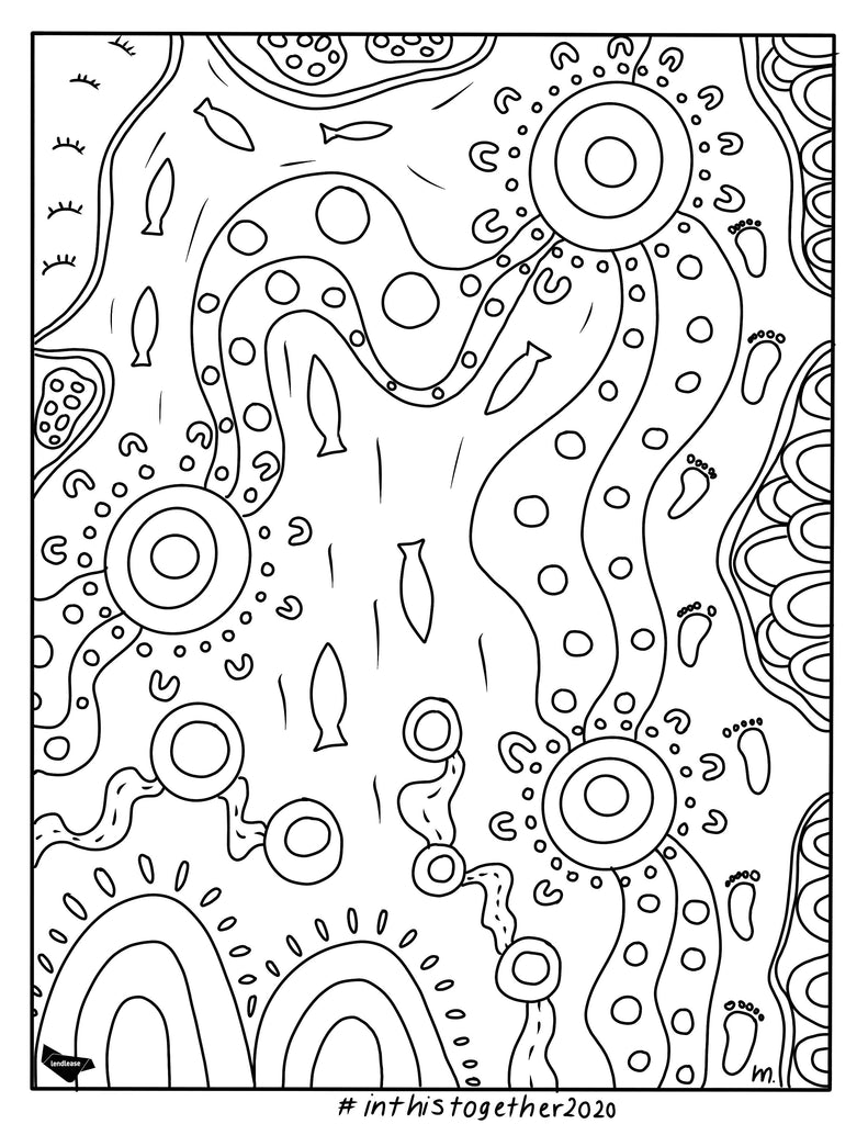 Mulganai First Nations Colouring Book