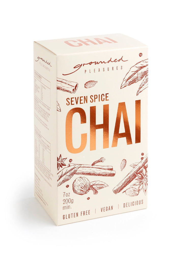 grounded pleasures seven spice chai