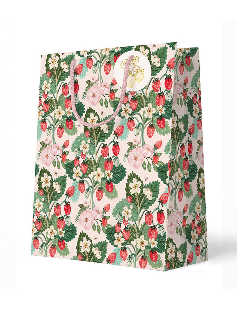 large gift bag strawberries