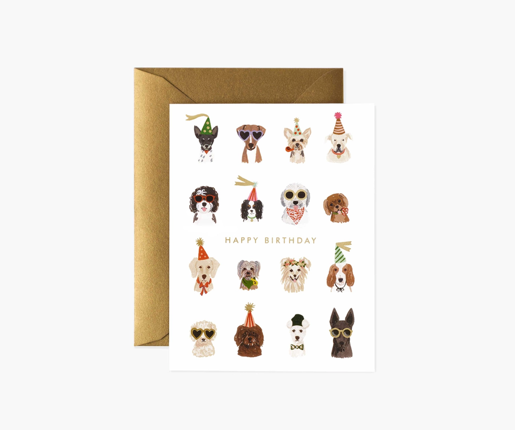 rifle papaer co party pups card birthday