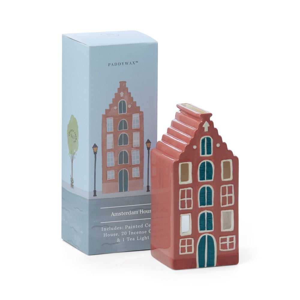  Amsterdam House Style Incense & Tealight Holder