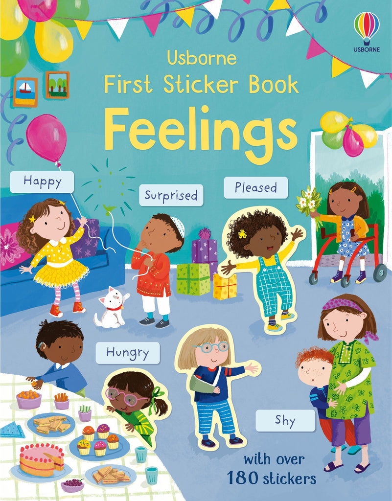 usborne feelings sticker book
