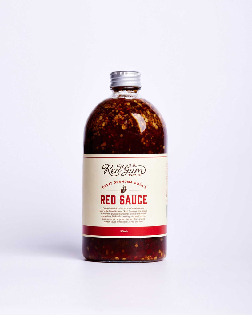 red gum bbq sauce red sauce