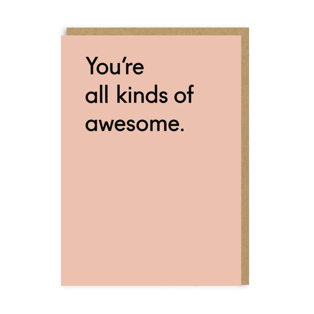 all kinds of awesome card